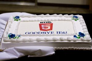 Twitter: Bye-bye Internet Explorer 6 dan 7...