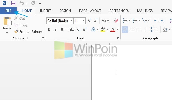 Cara Menambahkan Lokasi Dokumen Pada Toolbar Di Office Word 2013