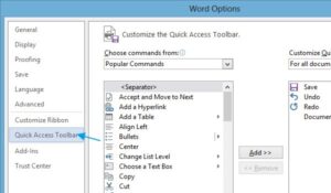 Cara Menambahkan Lokasi Dokumen Pada Toolbar Di Office Word 2013