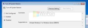 Cara Mengaktifkan dan Mematikan Menu Konfigurasi System Protection