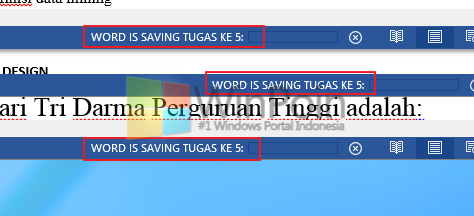 Cara Cepat Menyimpan Semua Dokumen Word 2013 yang Terbuka