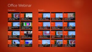 Download Office Webinar untuk Windows 8