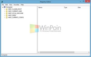 Cara Mengedit Registry di Windows 8