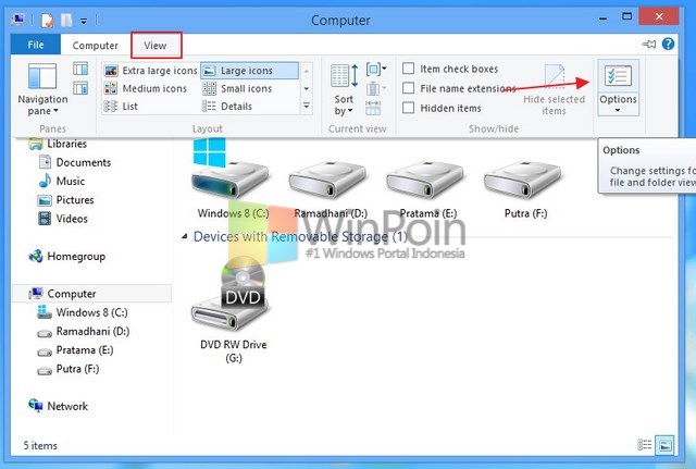 Cara Mengembalikan Folder yang Terbuka Saat Komputer Merestart di Windows 7 dan 8
