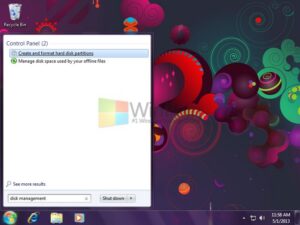 Cara Menyembunyikan System Reserved Partisi di Windows 7