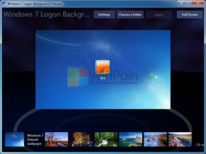 Download Windows 7 Logon Background Changer