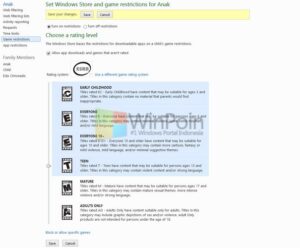 Cara Memantau Anak dalam Menggunakan Komputer Windows 8
