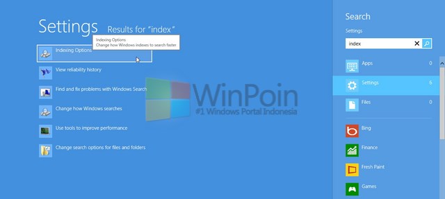 Cara Menambahkan Index pada Windows 7 dan Windows 8