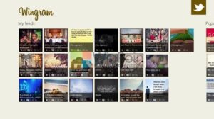Aplikasi WinGram untuk Windows 8