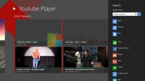 Aplikasi Youtube Player Windows 8