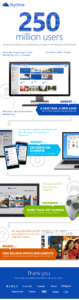 SkyDrive Sudah Mencapai Angka 250 juta Pengguna Di Bulan Mei 2013