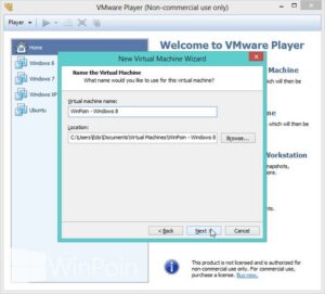 Cara Instal Windows 8 di VMware Player Beserta Gambar