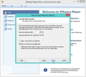 Cara Instal Windows 8 di VMware Player Beserta Gambar