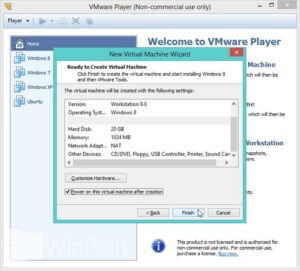 Cara Instal Windows 8 di VMware Player Beserta Gambar