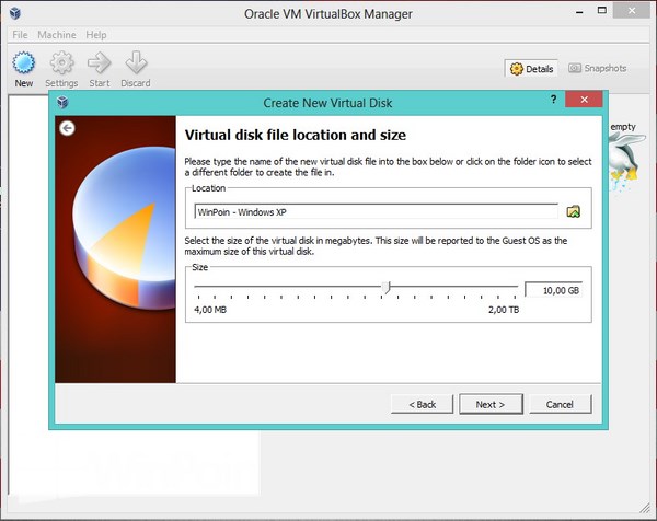 Cara Instal Windows XP di VirtualBox Beserta Gambar