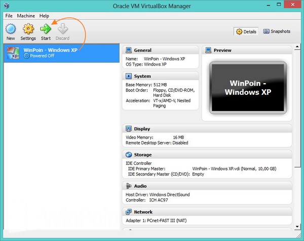 Cara Instal Windows XP di VirtualBox Beserta Gambar