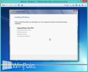 Cara Install Windows 7 di VMware Player