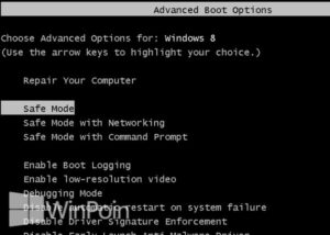 Cara Masuk Safe Mode Windows 8 Dengan F8