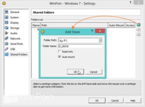 Cara Share Folder dari Windows 7 ke VirtualBox