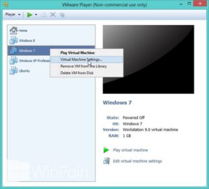Cara Share Folder dari Windows 7 ke VMware Player