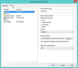 Cara Share Folder dari Windows 7 ke VMware Player
