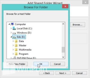 Cara Share Folder dari Windows 7 ke VMware Player
