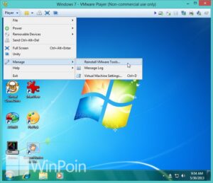 Cara Share Folder dari Windows 7 ke VMware Player