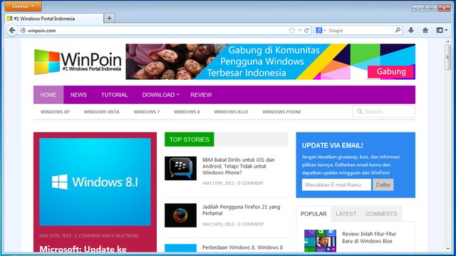 Fitur Baru Firefox 21 yang Sebaiknya Kamu Ketahui