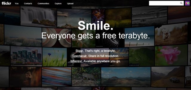 Awawaw..Flickr Kini Dilengkapi dengan 1TB Storage!