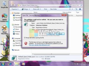 Cara Mengganti Icon Folder Aktif di Windows 7