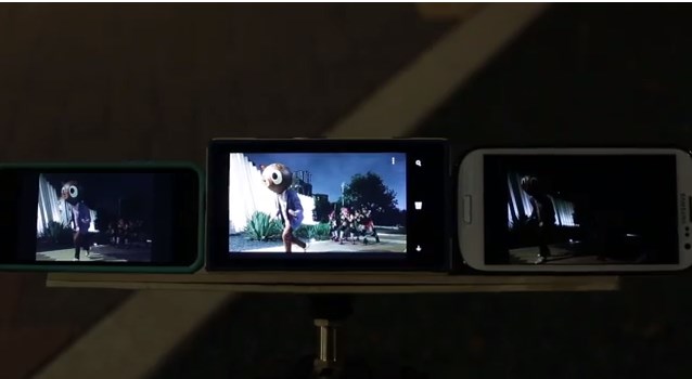 iPhone 5 vs Galaxy S3 vs Nokia Lumia 920 di Video Komersial Windows Phone