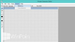 Cara Membuat Font Sendiri Menggunakan Private Character Editor