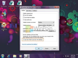 Cara Menggunakan Aero Peek di Windows 7