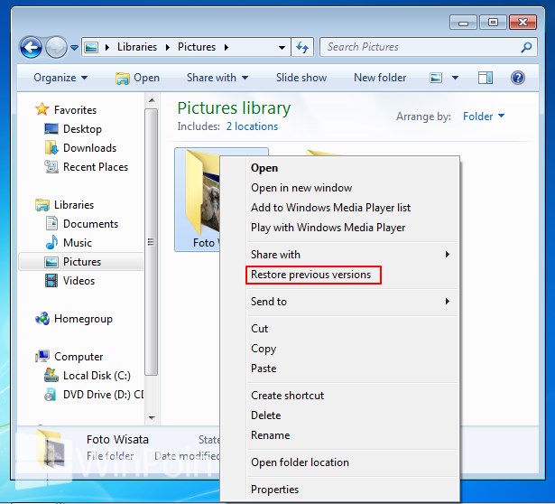 Cara Mengembalikan File Yang Terhapus Di Recycle Bin Winpoin