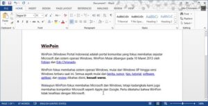 Cara Mematikan Fitur Animasi Mengetik di Office 2013