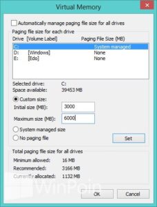 Apa Windows Page File Itu?? Haruskah Diaktifkan?