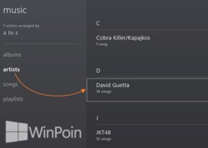 Cara Memainkan Musik di Aplikasi Music Window 8