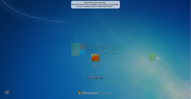 Cara Mengambil Screenshot di Logon Screen Windows