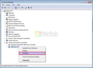 Cara Uninstall USB Driver yang Bermasalah
