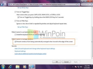 Cara Mengaktifkan dan Mematikan Aero Snap Windows 7