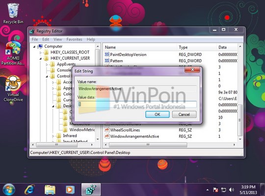 Cara Mengaktifkan dan Mematikan Aero Snap Windows 7