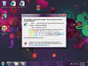 Cara Mengubah Tampilan Icon atau Thumbnail Saat ALT+TAB di Windows 7