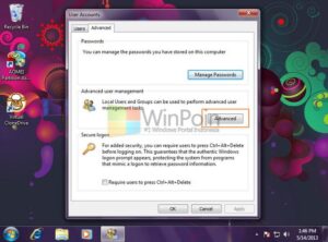 Cara Membuka Local User and Groups di Windows 7