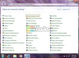 Cara Membuka Local Security Policy Windows 7