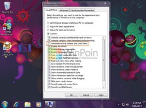 Cara Mengaktifkan dan Mematikan Animasi pada Taskbar dan Start Menu di Windows 7