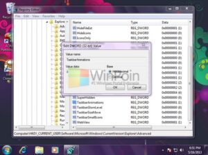 Cara Mengaktifkan dan Mematikan Animasi pada Taskbar dan Start Menu di Windows 7