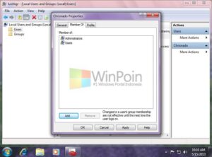 Cara Mengganti Tipe User Account di Windows 7
