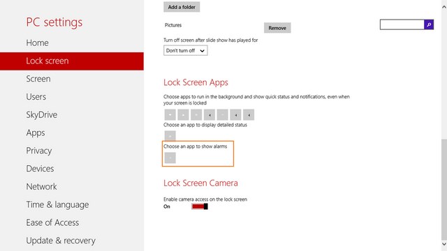 Windows 8.1 Build 9385 Ada Fitur Menampilkan Alarm di Lock Screen