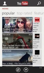 Download Aplikasi YouTube Terbaru Untuk Windows Phone