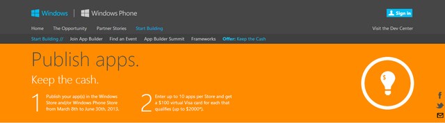 Microsoft Rela Membayar 1 Miliar Agar Developer Membuat WP8 Apps?